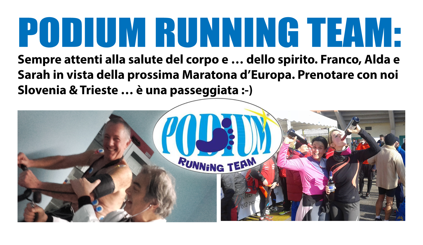 PODIUM RUNNING TEAM: